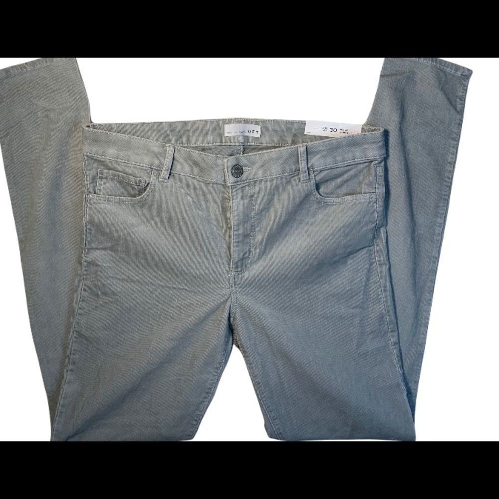 Loft women’s corded grey jeans NWT size 10